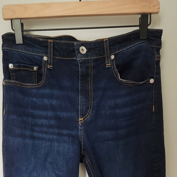Rag & Bone Cate Mid-Rise Skinny Ankle Jeans 26" inseam Size 30 - Picture 13 of 14